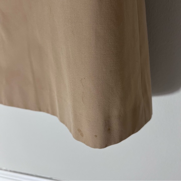 Etienne Aigner Vintage Womens Trench Coat Rain Jacket Double Breasted Belted 16 - Picture 16 of 16